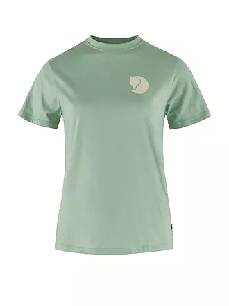 FJÄLLRÄVEN | Camiseta funcional de mujer Fox Boxy Logo | hellgrün